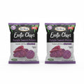 Purple sweet potato chips