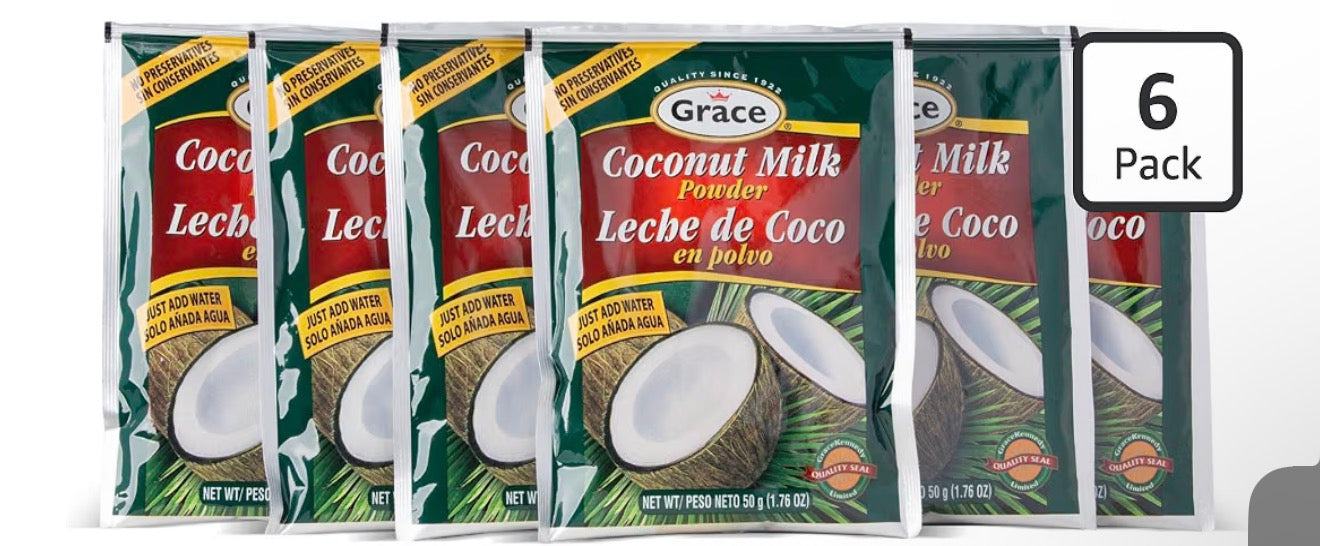 Grace Coconut Milk Powder 1.76oz - 6 Pack
