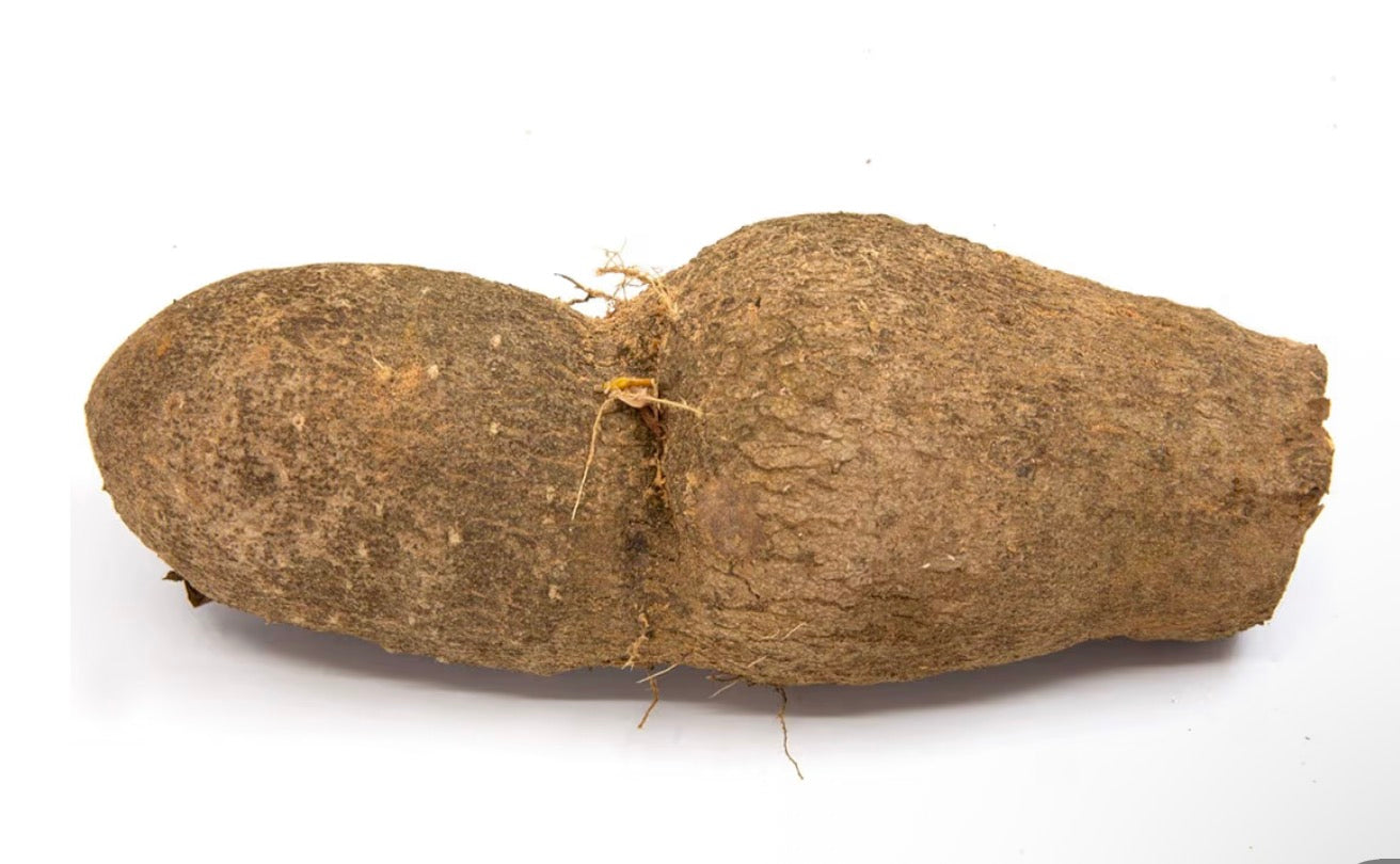 Fresh Yellow Yam, 5 Pound Box